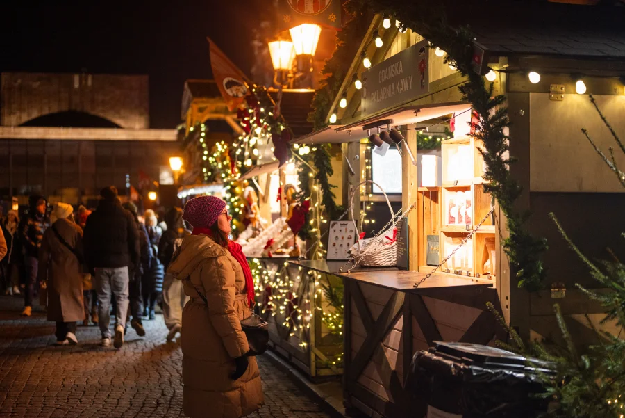 Warenstand mit Geschenkideen